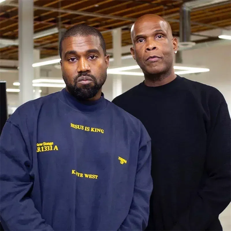 JESUS IS KING KANYE WEST CPFM Hip Hop Streetwear Foaming Printed