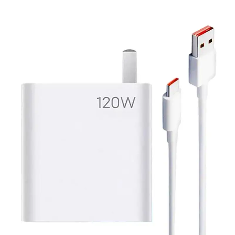 

Fast Charging Adapter 120W 6A Charger Adapter For Phone With Fast Charging Cable Mobile Phone Accessories For Traveling Offices