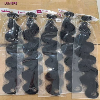 8-40Inch Loose Body Wave Bundles Brazilian Human Hair Weave Bundles 3/4 Bundles Deal Top Quality Human Hair Extensions Wholeasle 1