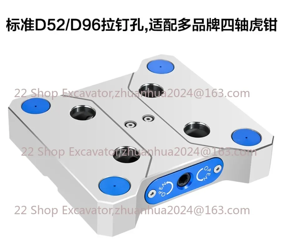 Four-axis Five-axis Self-centering Vise Zero-point Positioning Quick-change Module High-precision CNC Machining Center Fixture 5
