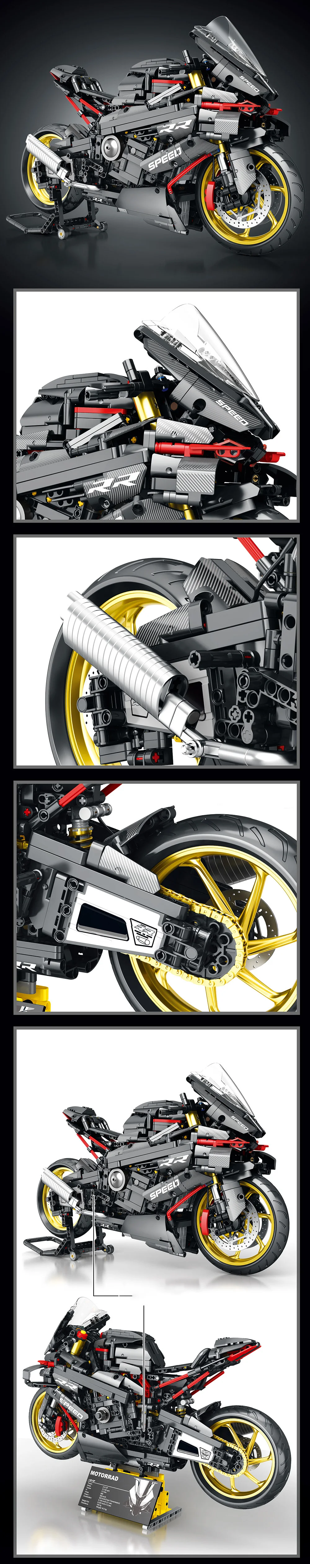 Lego Technic Yamaha R6