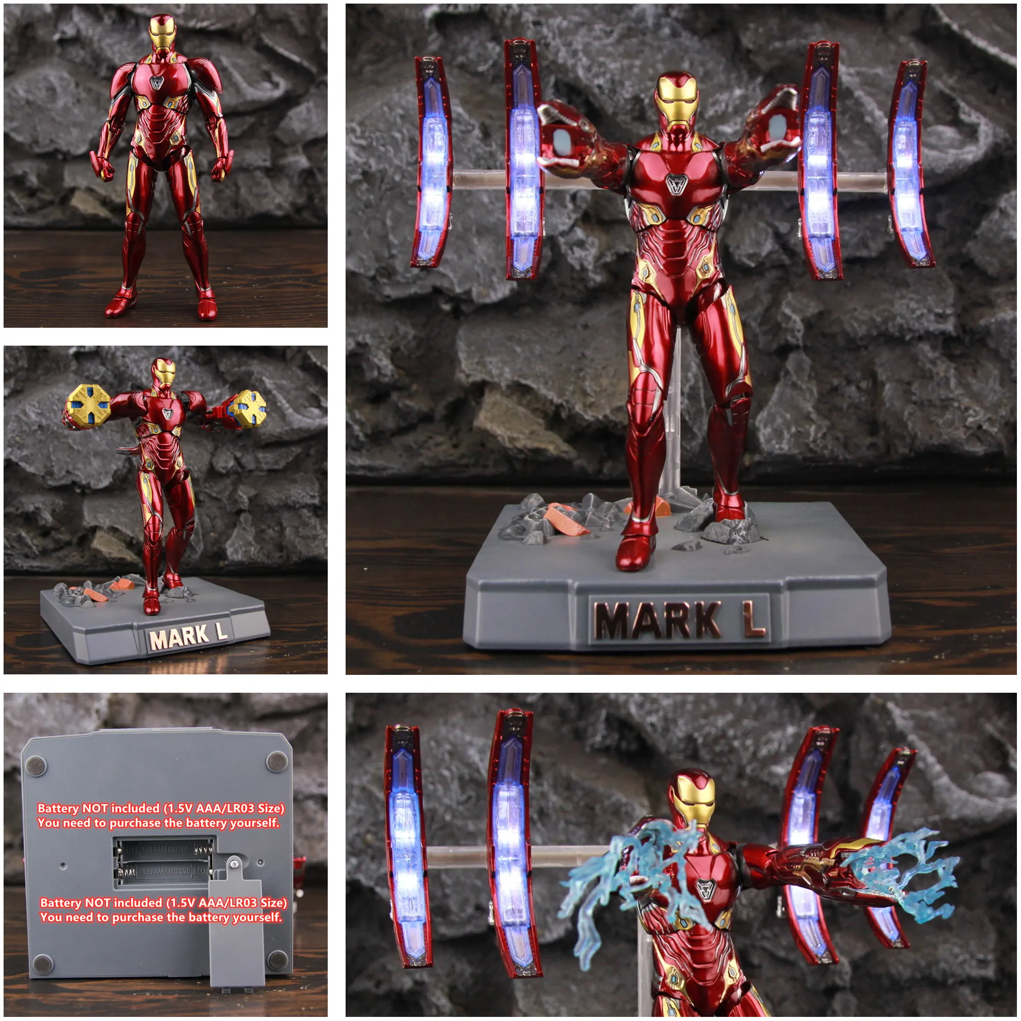 FIGURINES IRON MAN Collection complète MARVEL Super héros jouets