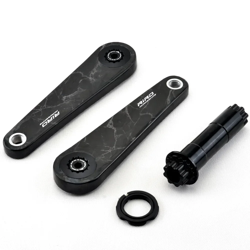 Riro Carbon Crankset Ultralight Carbon Fiber Bicycle Crank