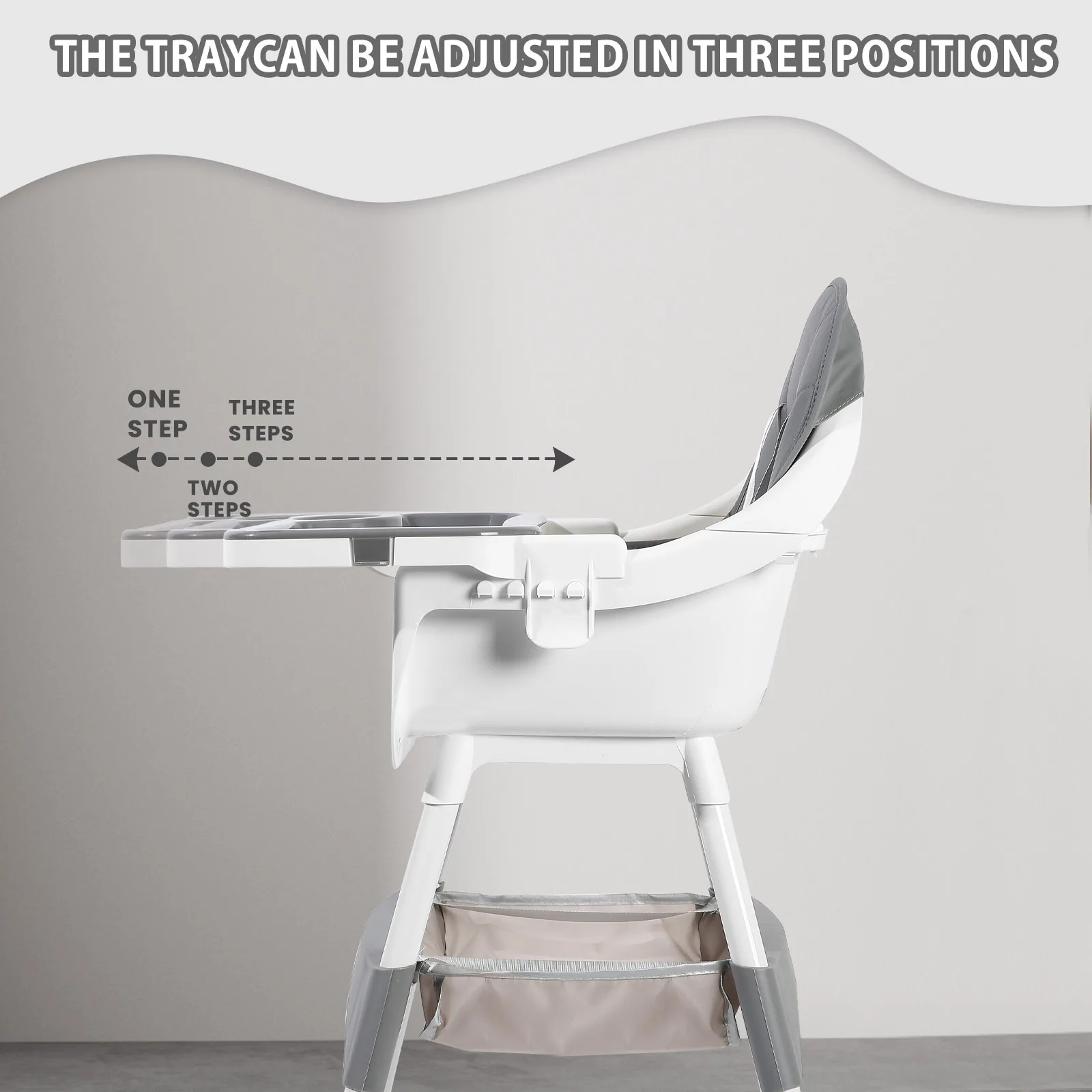 Convertible Portable Baby High Chair 3