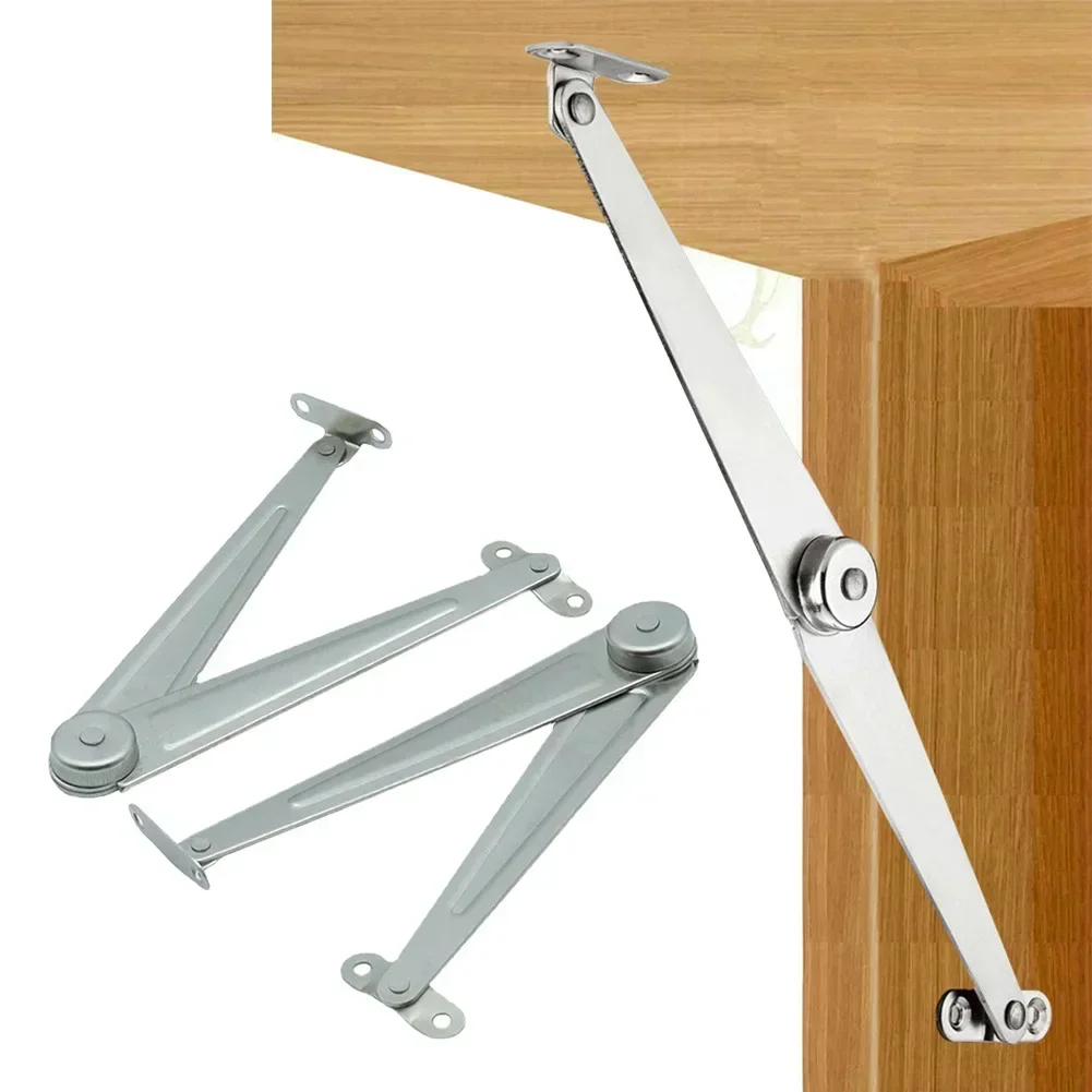 Lid Support Hinges Cabinet Door Folding Hinge Kitchen Cupboard Positioning Rod Lift Up Flap Support Furniture Hardware 2Sets, cabinet door hinges,furniture hinge,cabinet hinges