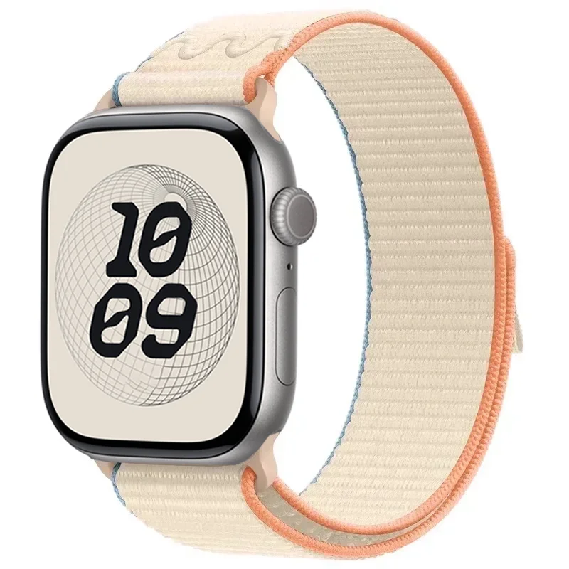Nylon Sport Strap for Smartwatch - Adjustable Loop Bracelet in Multiple Sizes