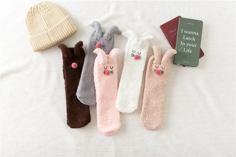 Calzini da donna in misto lana, tema natale