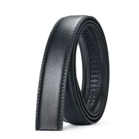 130 140 150 160 170cm Large Plus Size Belt Straps No Buckle for Automatic Buckle Genuine Leather Belts Men No Buckle 3.5cm Wide - Image 2