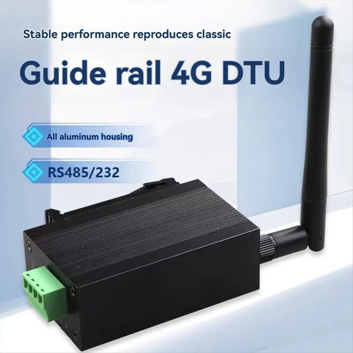 A26Z 4G DTU 무선 모듈, RS485/232 직렬 포트, 풀 넷컴 투명 통신 B