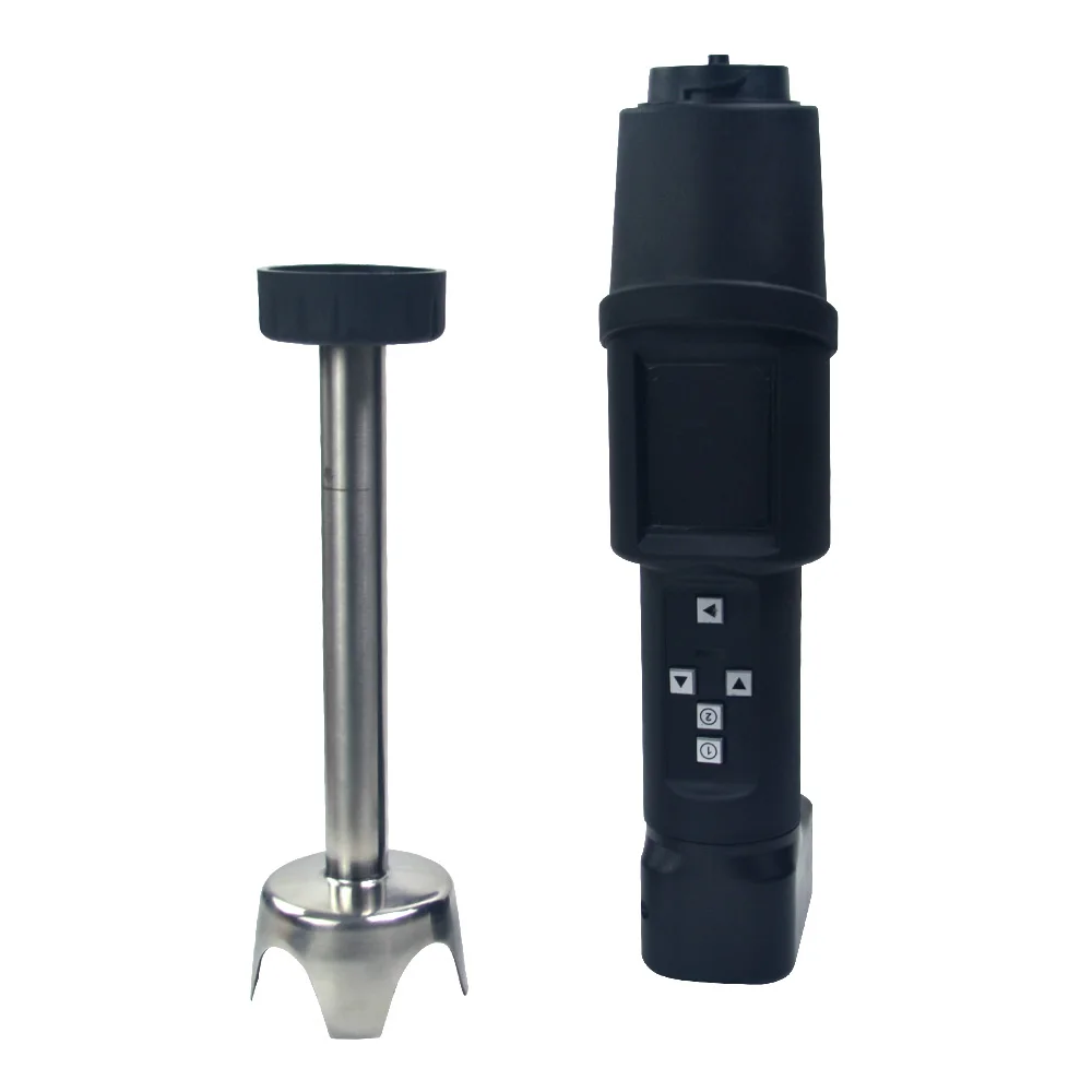 XEOLEO Heavy-Duty Battery-power Hand Blander Portable Immersion Hand Blender Stick Commercial and Home Use Kitchen Food Mixer 4
