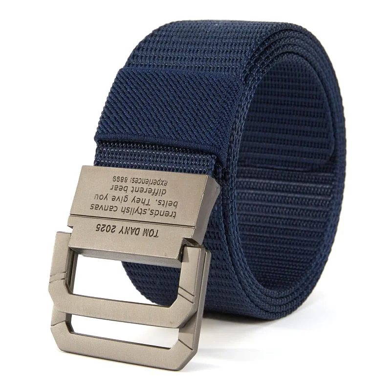 2025 Männer Gürtel Nylon Gurtband Stoff Taktische Armee Leinwand Lässige Mode Luxus Designer Jeans Gürtel für Männer Militär Sport Strap – Detail 5