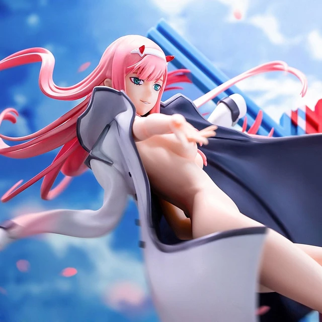 TRUEDECOMIX Anime Figure Darling in The FranXX - Zero Two 02 Pink Hair  Waifu Figure Hot Girl Statue Cartoon Characters Boxed Toy Model  17.5cm/6.9in : : Toys & Games