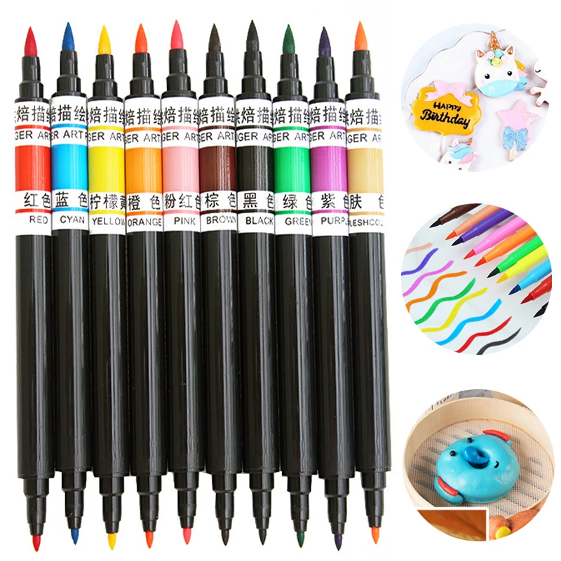 Edible Pen Cake Decorating Cake Decorating Tool Edible Pigment Pen
