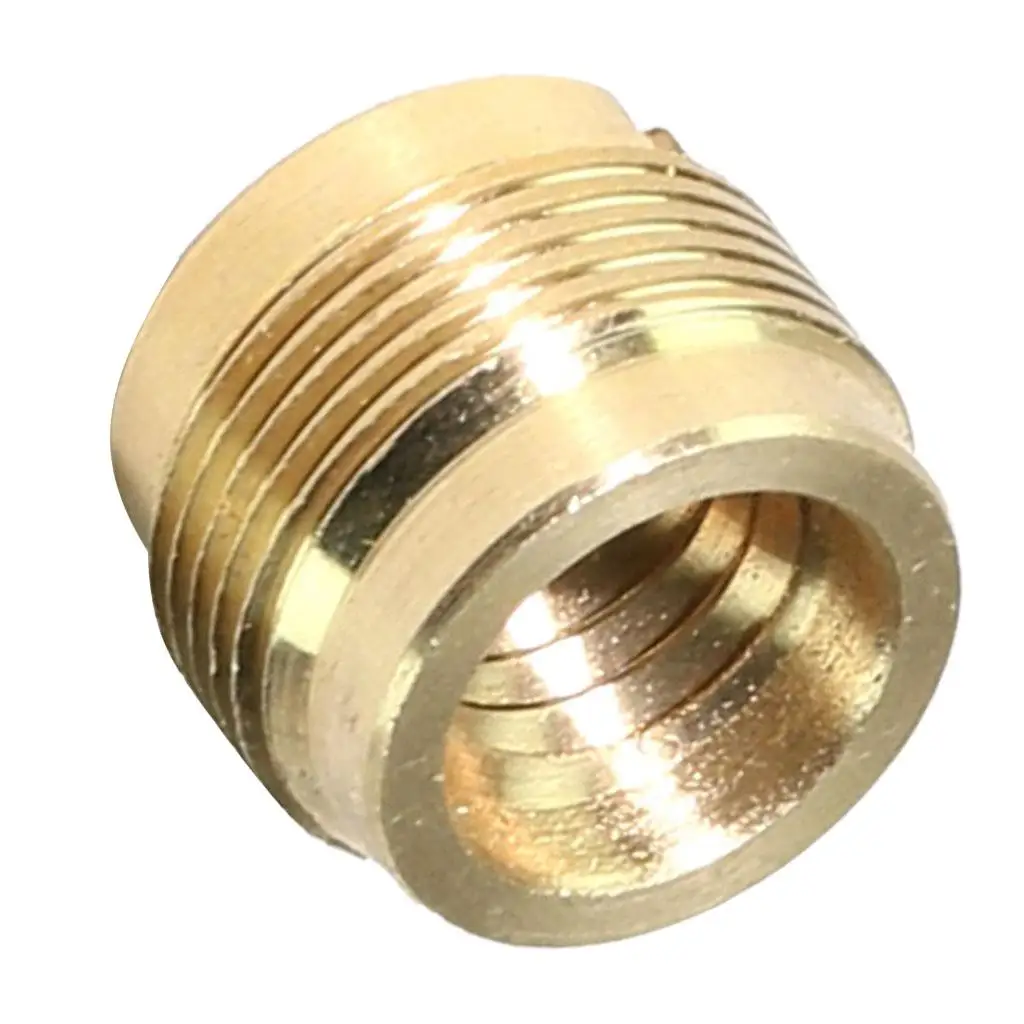 Brass Screw Thread Adapter for Microphone Mic Stand 5/8" Male to 3/8" Female