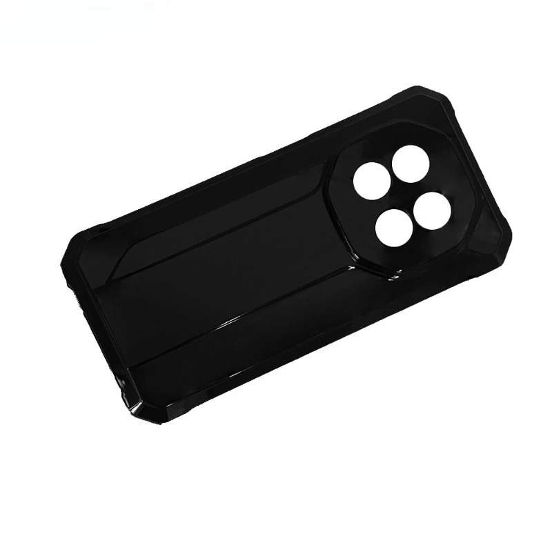 Black Transparent Soft TPU Silicone Phone Case