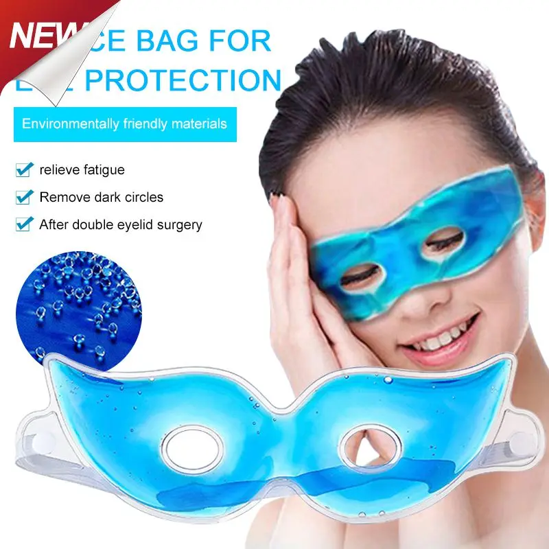 

Гелевая маска для глаз Ice Beauty, летняя маска для сна для снятия усталости глаз, уменьшения темных кругов, гелевая маска для глаз, инструменты для ухода за глазами TSLM1