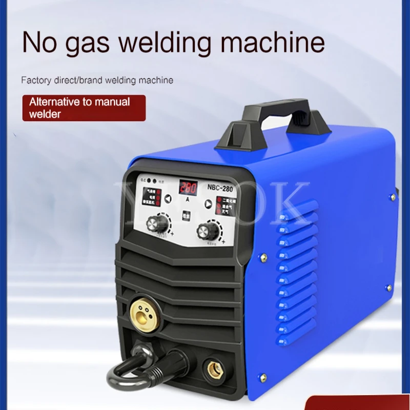 Small Laser Handheld Welding Machine Mini Gas Protection Small NBC-280 Carbon Dioxide Gas Protection 2.2m Integrated Welding Gun 5