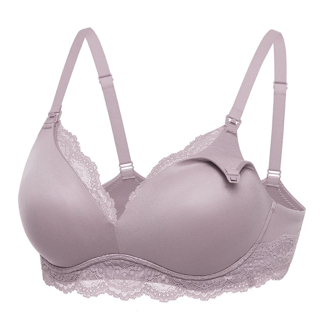 Lace Wing Nursing Bras for Breastfeeding Smoothing Nursing Bra