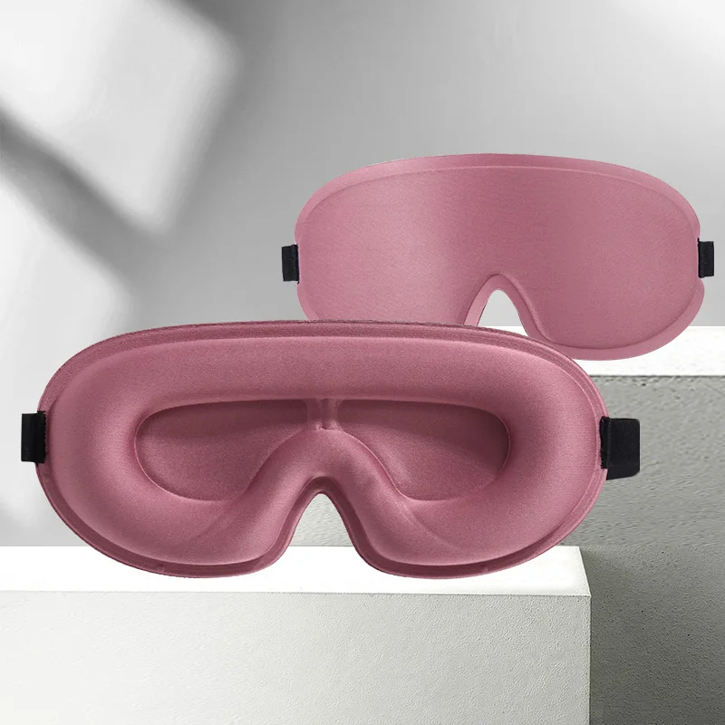 3D Contoured Sleep Eye Mask – Light-Blocking Concave Design for Comfort