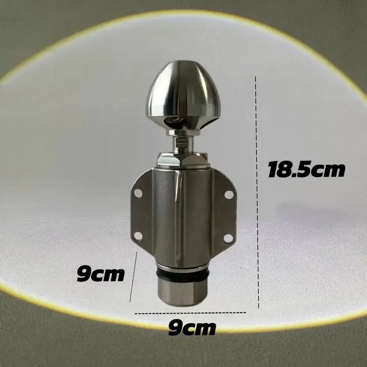 AMJET 제터 노즐 70lpm 파이프 배수 청소 루트 커터 하수구 청소 노즐 파이프 청소용 3000psi 하수구 회전 노즐