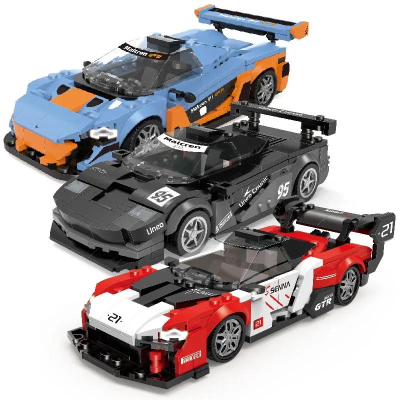 Speed Champions Hypercar Building Blocks – Famous Sport Vehicle Toy Gifts