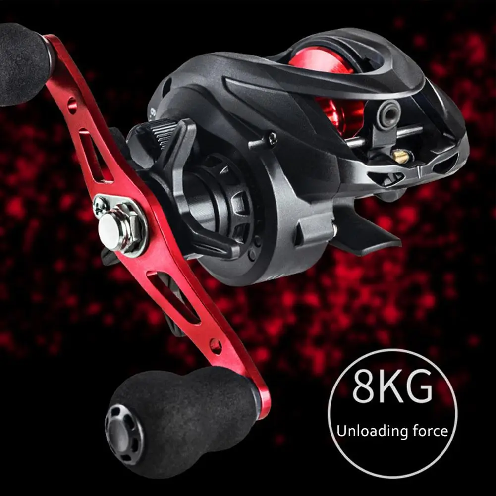 

6.3:1 Speed Ratio Lure Low-profile Reel Ac2000 Long Casting Metal Rocker Arms Left/right Hand Fishing Reel