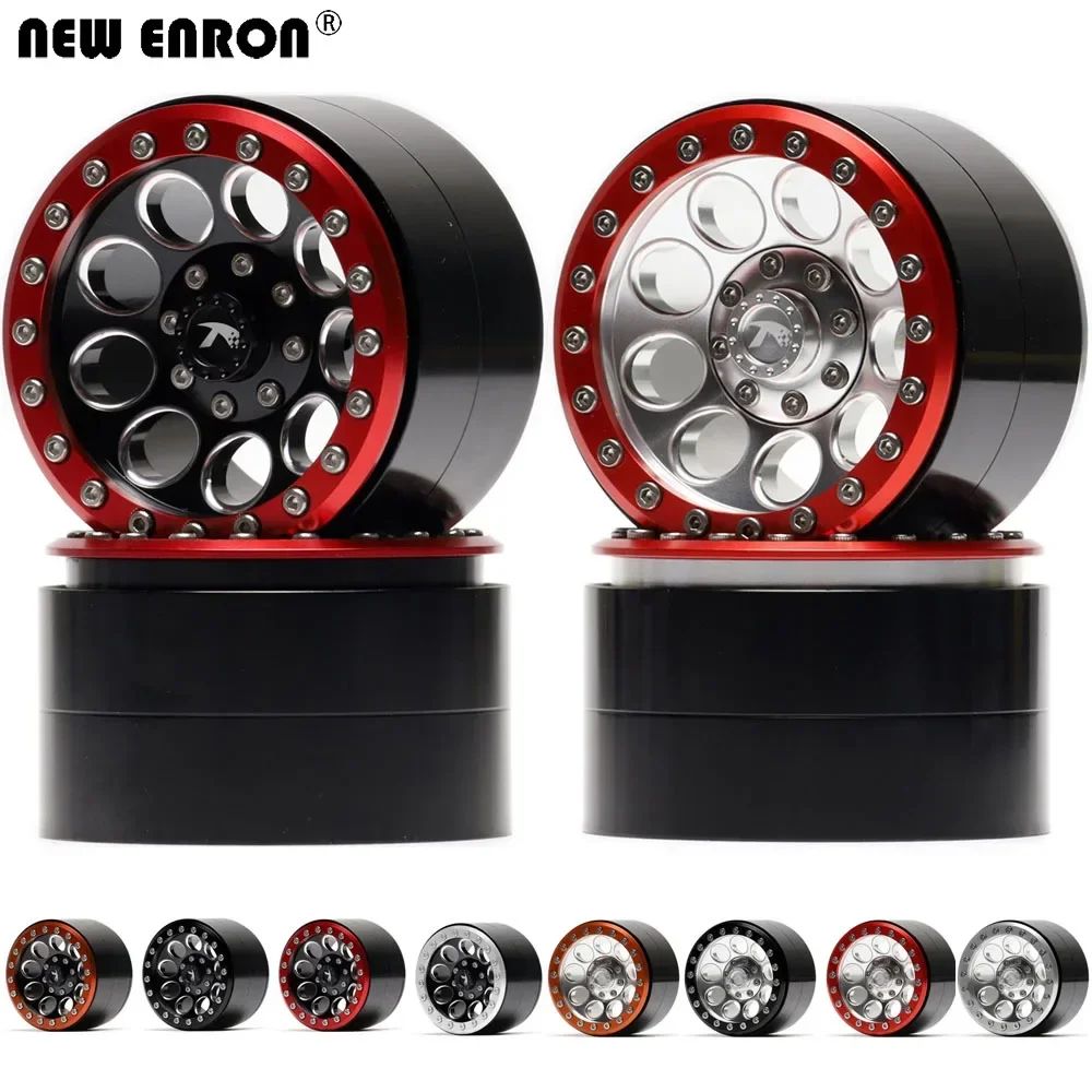 

NEW ENRON 2.2" Alloy 63*48*40 Beadlock Wheels Hub Rim for 1:10 RC Crawler Axial SCX10 SCX10II 90046 RR10 TRX-4 KM2 YETI Traxxas