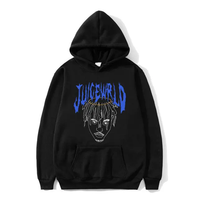 

Rapper Juice Wrld Tribute Premium Artistic Sense Hoodie Men Women Casual Loose Sweatshirt Men's Fleece Cotton Oversized Hoodies