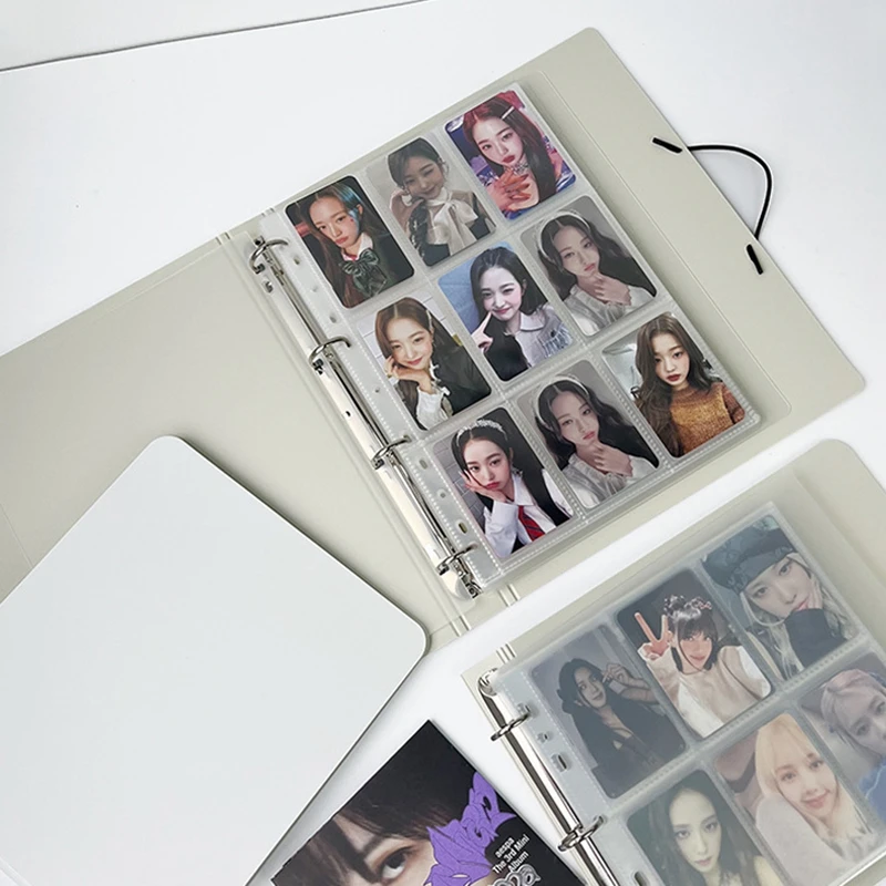 Binder Photocards 5/6/9 Space Photo Card Binder Photo Album Large Capacity Kpop Cards Collect Book Binding Machine photocard protector photo album photocards collection photocard holder photo card holder trading card binder
