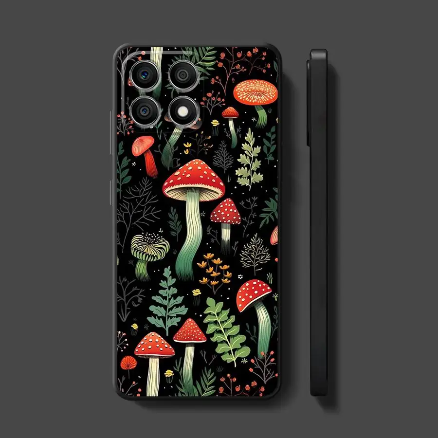 Cartoon Mushroom Soft Shell Smartphone Case