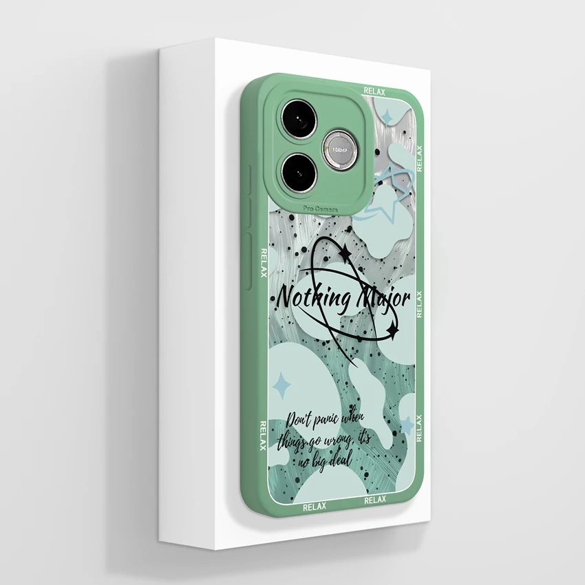 Cute Cat Claw Cartoon Print Phone Case with Camera Protection - Soft Liquid Silicone Housing