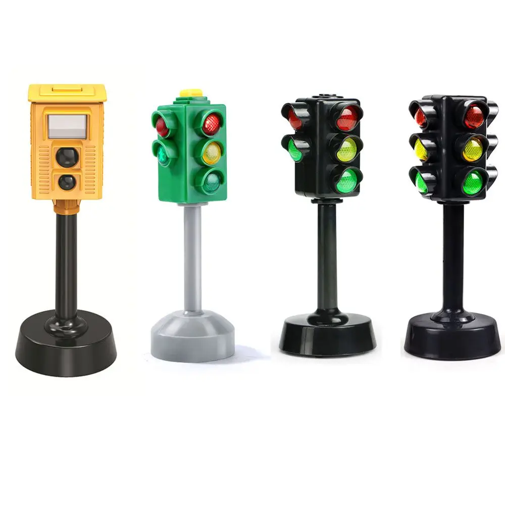 thumbnail image 2 of WESIEVYA Traffic Light Model Toy For Boys And Girls 12pcs Mini Signal Lamp Educational Early Learning Traffic Lights Set For Children 2 of 11