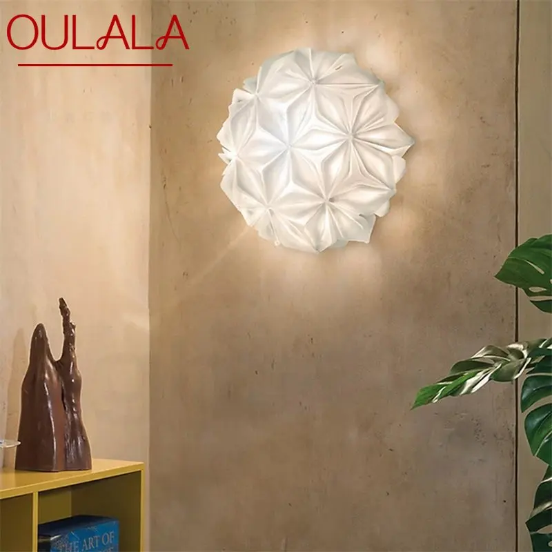 

OULALA Nordic Modern Wall Lamp LED Creative Design Decorative Room Sconce Stairs Light