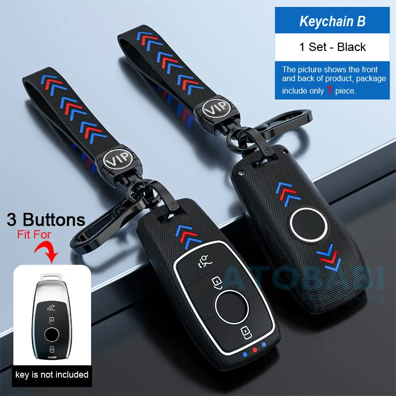 1set Car Key Case & Keychain Compatible With Honda