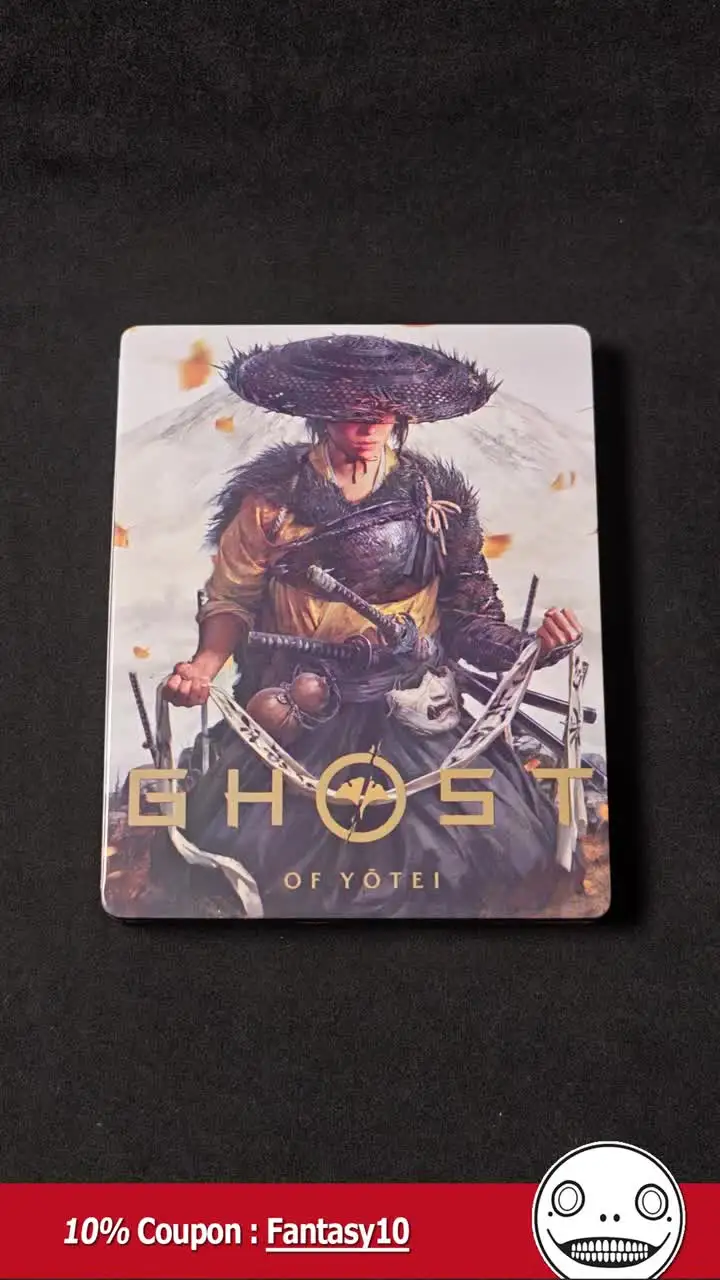 GHOST OF YOTEI販促品 GHOST OF YOTEI!Atsu premium statue and cosplay/display mask