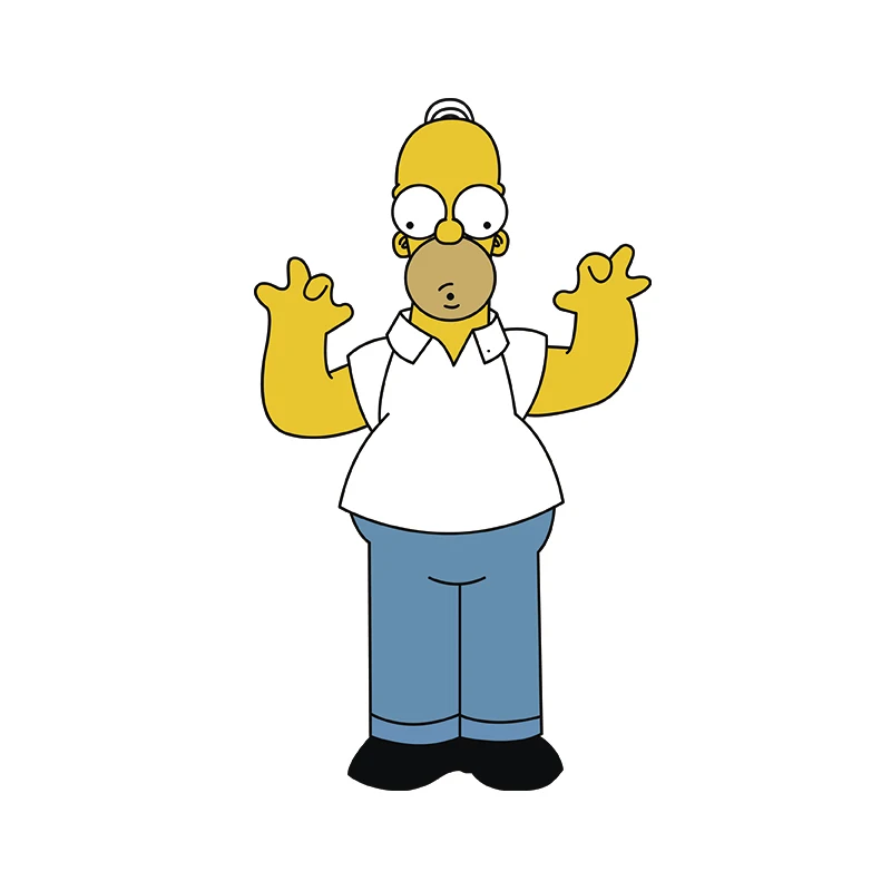 HomerSimpsonMetalCuttingDiesTheSimpsonsCharacterDieCutsfor