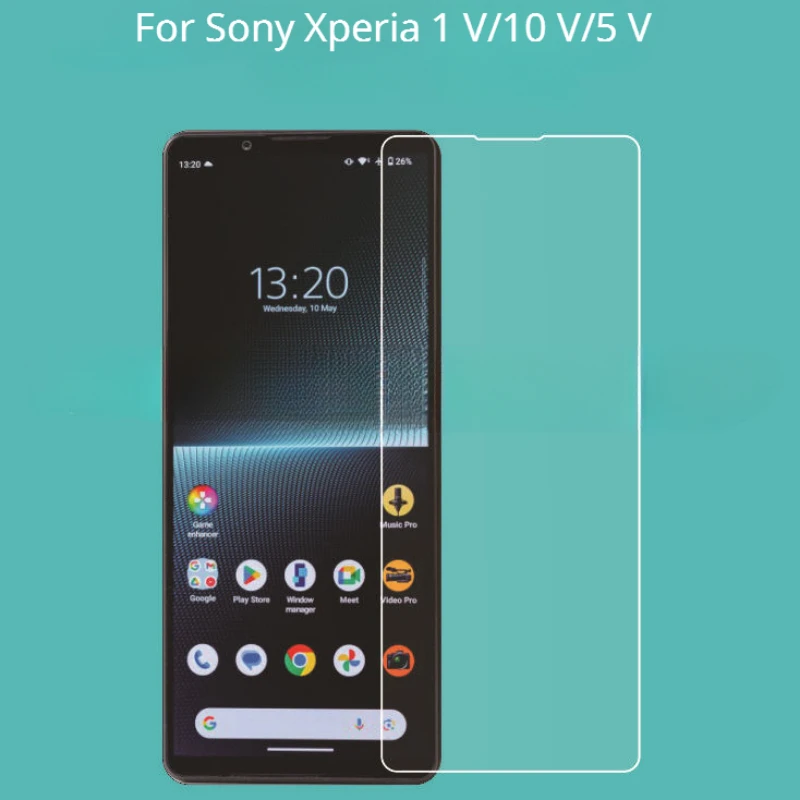 Vetro Temperato Per Sony Xperia 1 V 1 V 5 V 5 V Protezione Dello Schermo Con Protezione Dell'Obiettivo Hd Per Pellicola Protettiva Sony Xperia 10 V 10