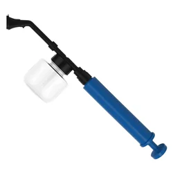 Lightweight Handheld Powder Sprayer for Gardening and Farm Use (Blue)