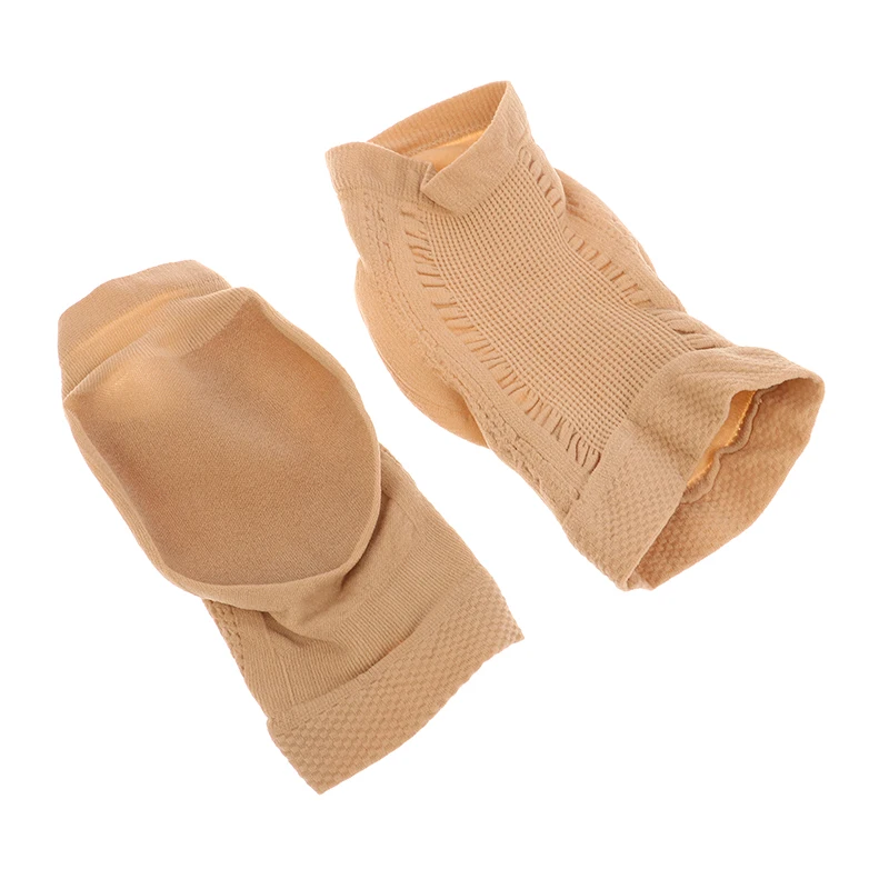 Heel Protective Cover Plantar Fasciitis Heels Socks Silicone Anti-Crack Moisturizing Shoe Pads Unisex Pain Relief Feet Care Sock