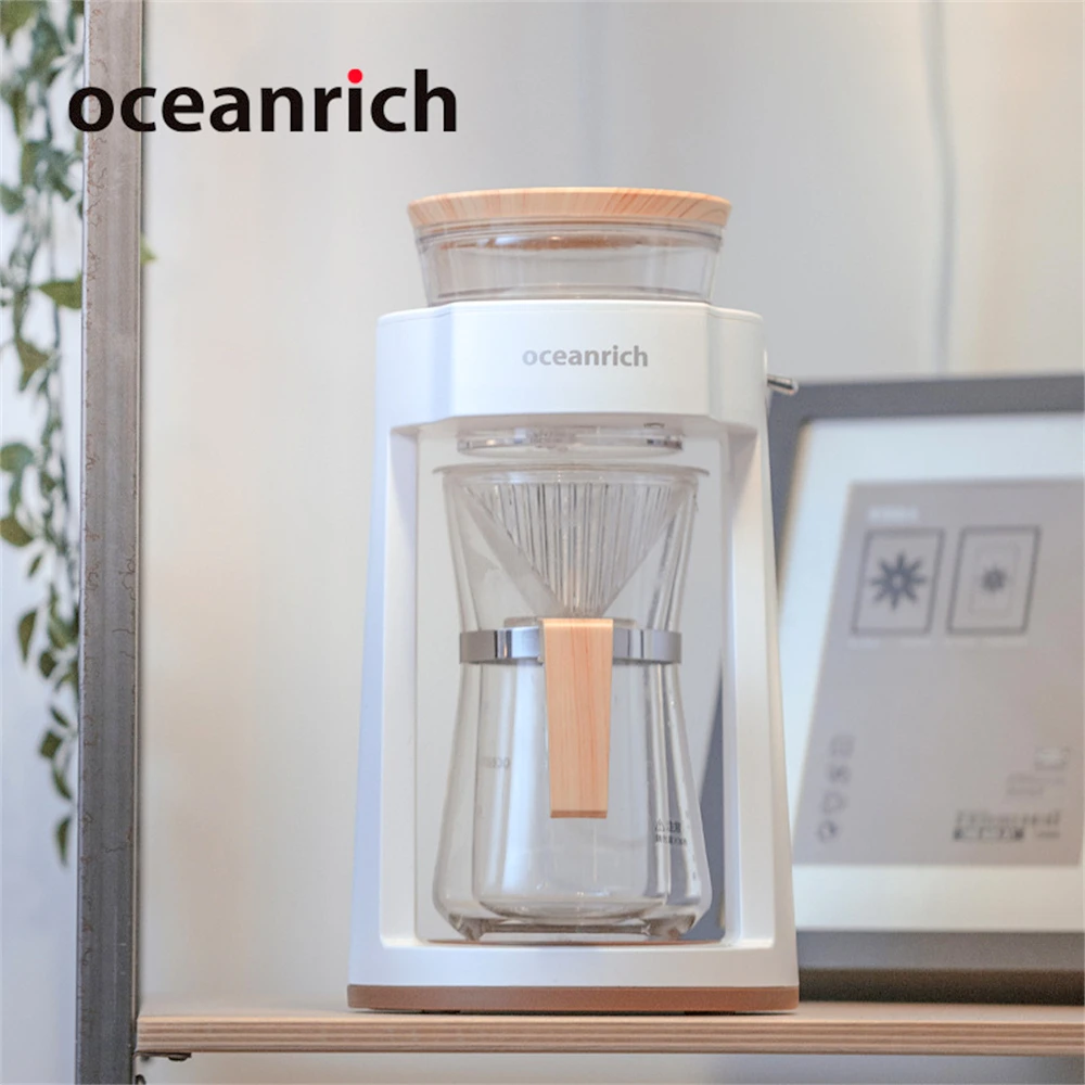 OceanrichRotatingCoffeeMachineHouseholdCoffeeMakerSimulationDripBrewCoffeeMachine
