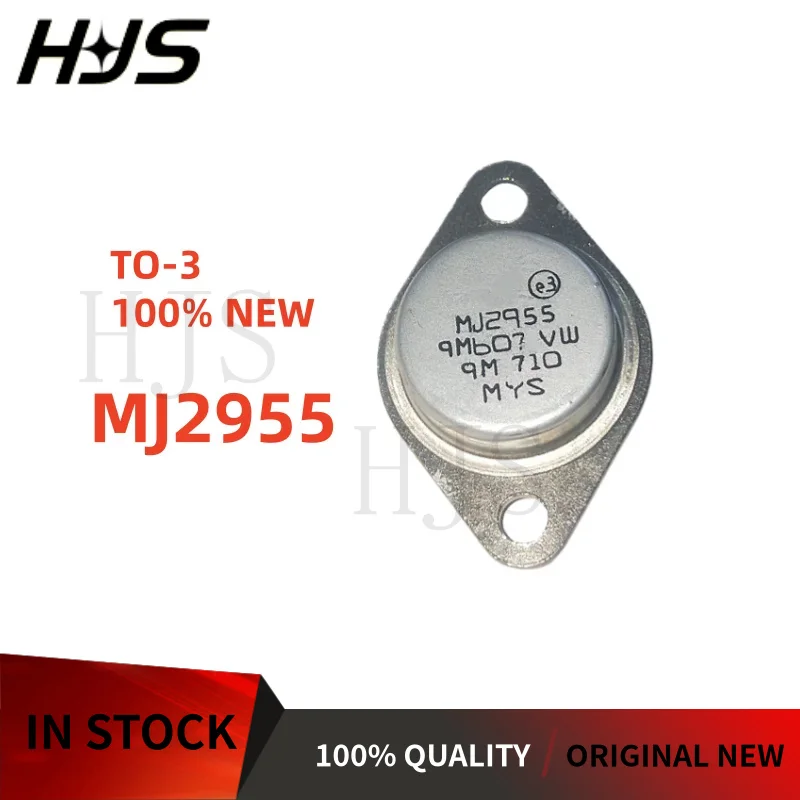 High-Quality TO-3 Power Transistor Assortment Pack - 5 Pieces, New & In Stock