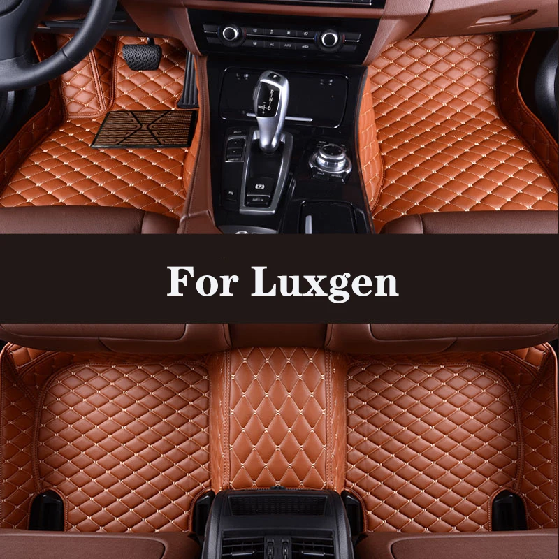 

Full Surround Custom Leather Car Floor Mat For Luxgen URX (7seat) Auto Parts