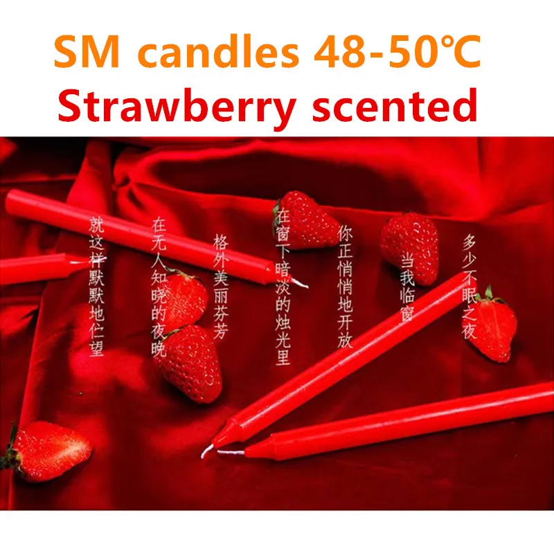 SM Low Temperature Drip Candles Flirting Adult BDSM Game Drip Wax Sexual Heat Wax