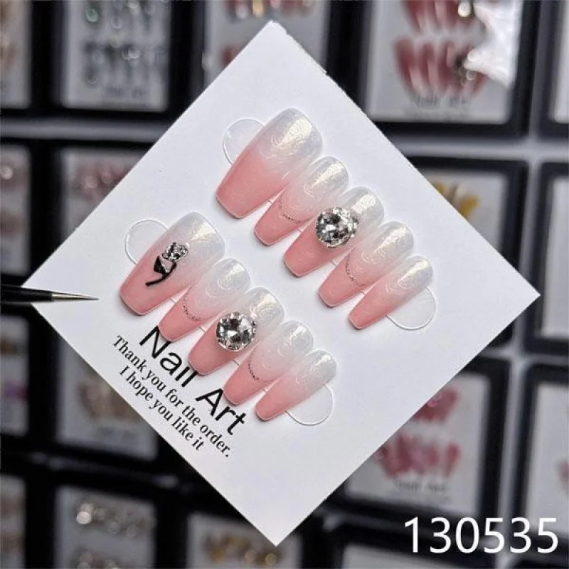

jc13040170 Nailover New high-quality handmade false fake press-on nails
