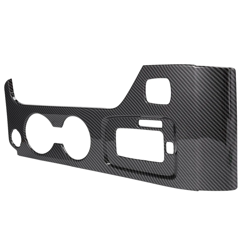 

Автомобильная центральная консоль из углеродного волокна, панель переключения передач, держатель для водяной чашки, Обложка для Mazda BT-50 BT50 2012-2019 LHD