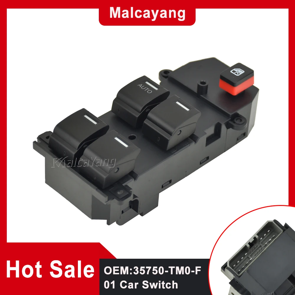 

Пульт управления электрическим стеклом 35750-TMO-F01 для Honda City 2009-2014