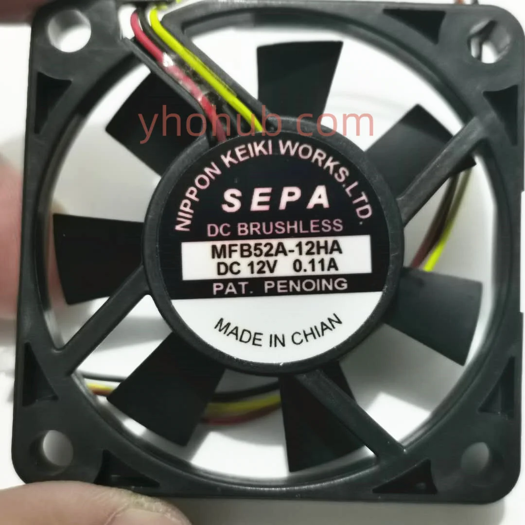 de refrigeração do servidor de 3 fios