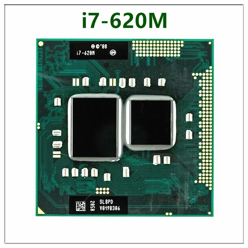 Computadora Portátil Móvil Intel Core I7 620M SLBTQ CPU 2,66 GHz Zócalo