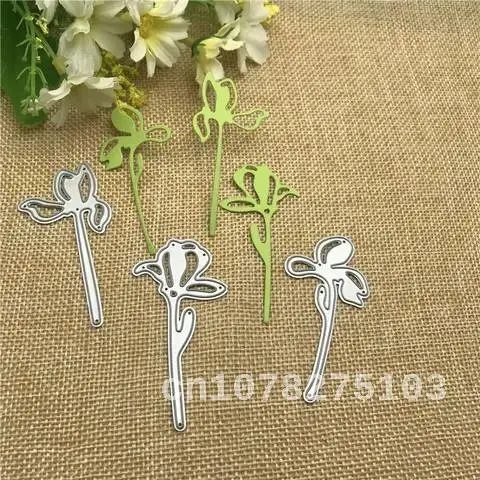 

3Pcs Flower Metal Cutting Dies for DIY Scrapbooking Album Paper Cards Decorative Crafts Embossing Die Cuts