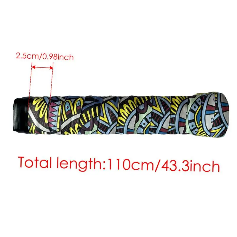 Racket Grip Wrap Tennis Overgrip Grip Tape Anti-Slip/Quick-Drying Tennis Overgrips Comfortable Racket Overgrip Tape Sweat